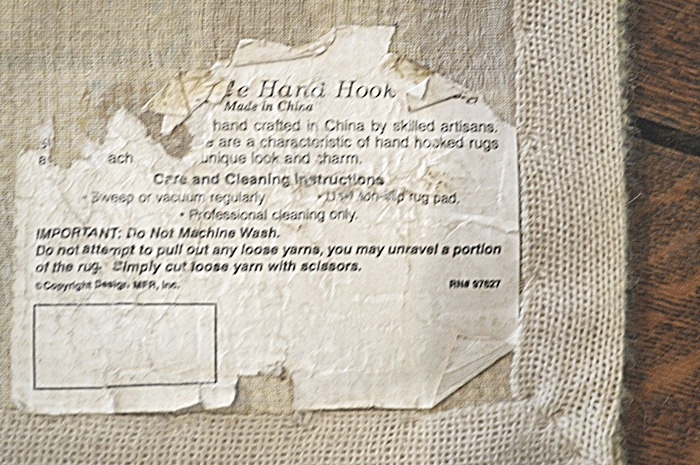 Floral Runner - 100 percent Wool Pile Rug