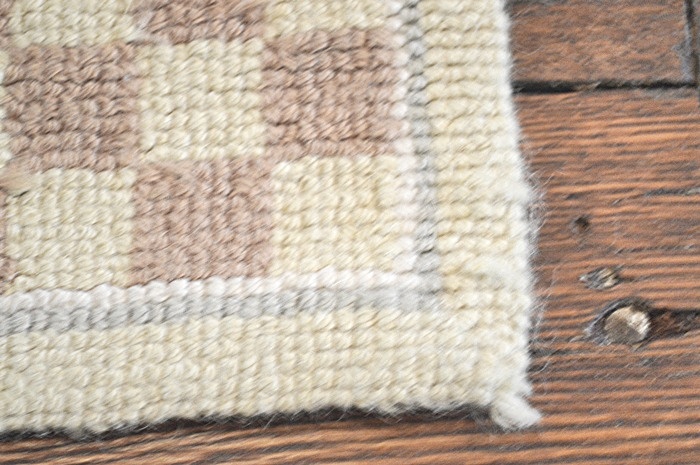 Floral Runner - 100 percent Wool Pile Rug