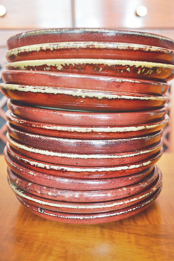 Pier I Crackle Collection Dinnerware