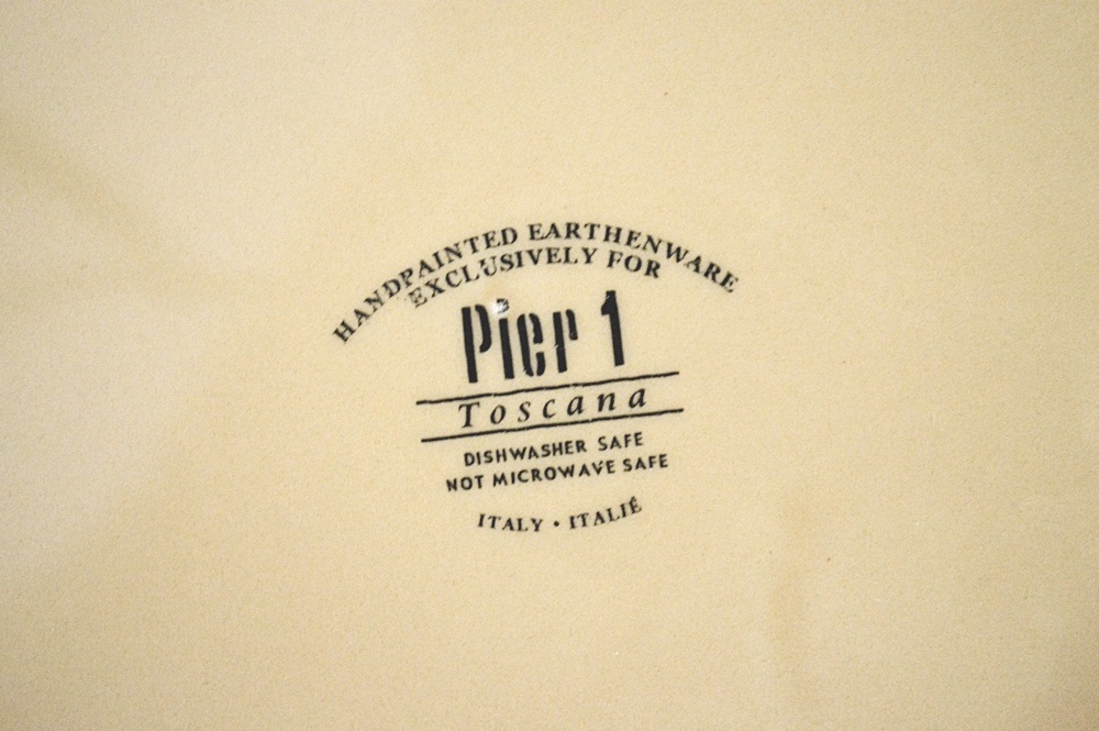 Italian Pottery Plates and Bowls