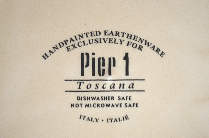 Italian Pottery Plates and Bowls