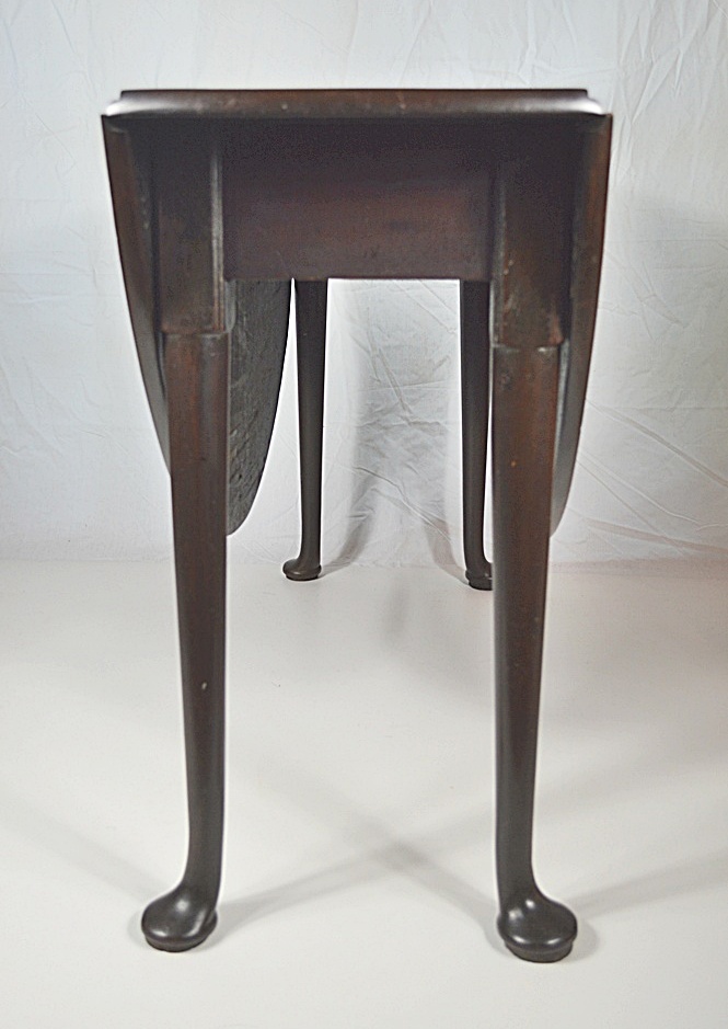 English Walnut Queen Anne Drop Leaf Table