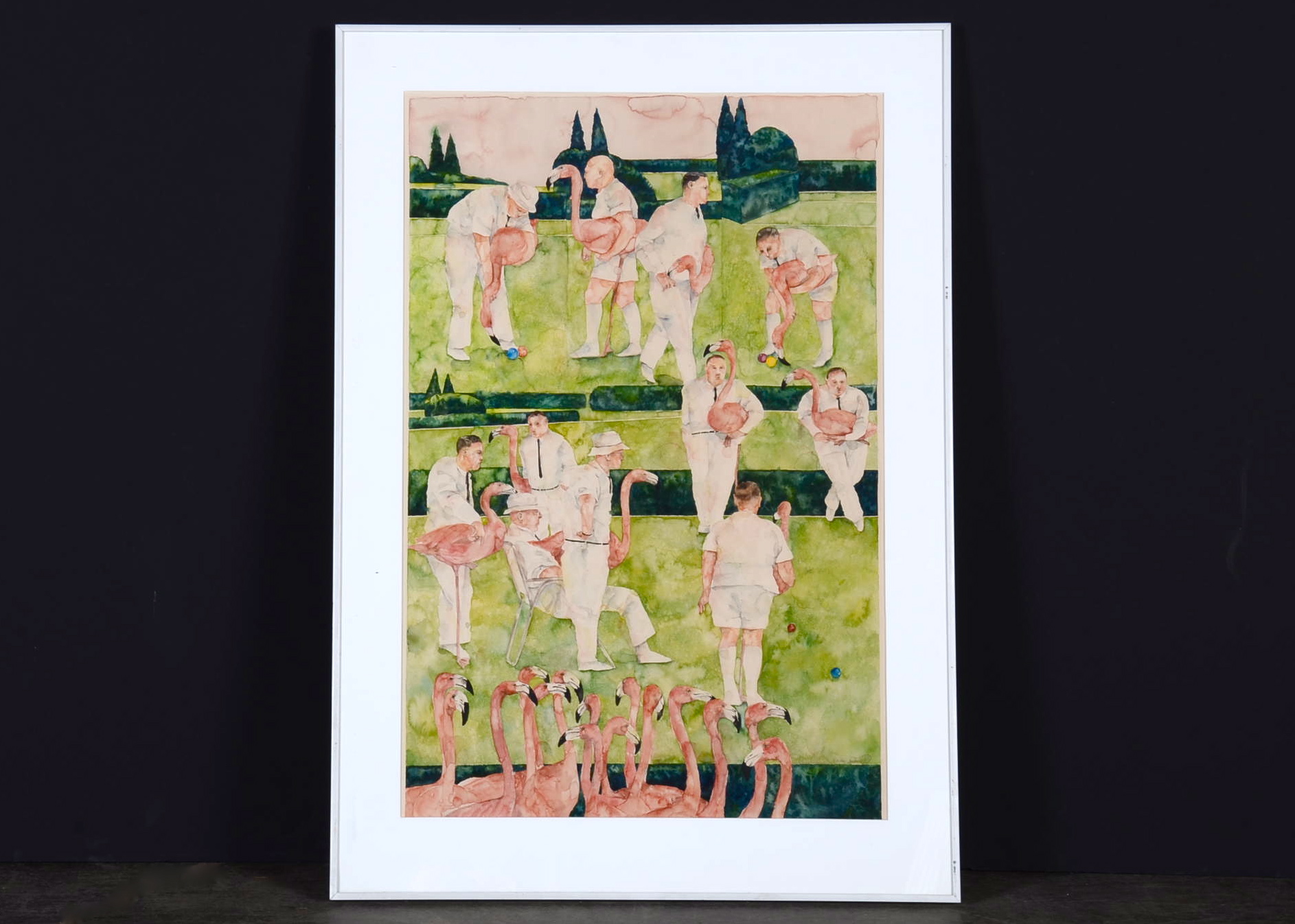 Original Aletha Jones Watercolor Painting on Paper