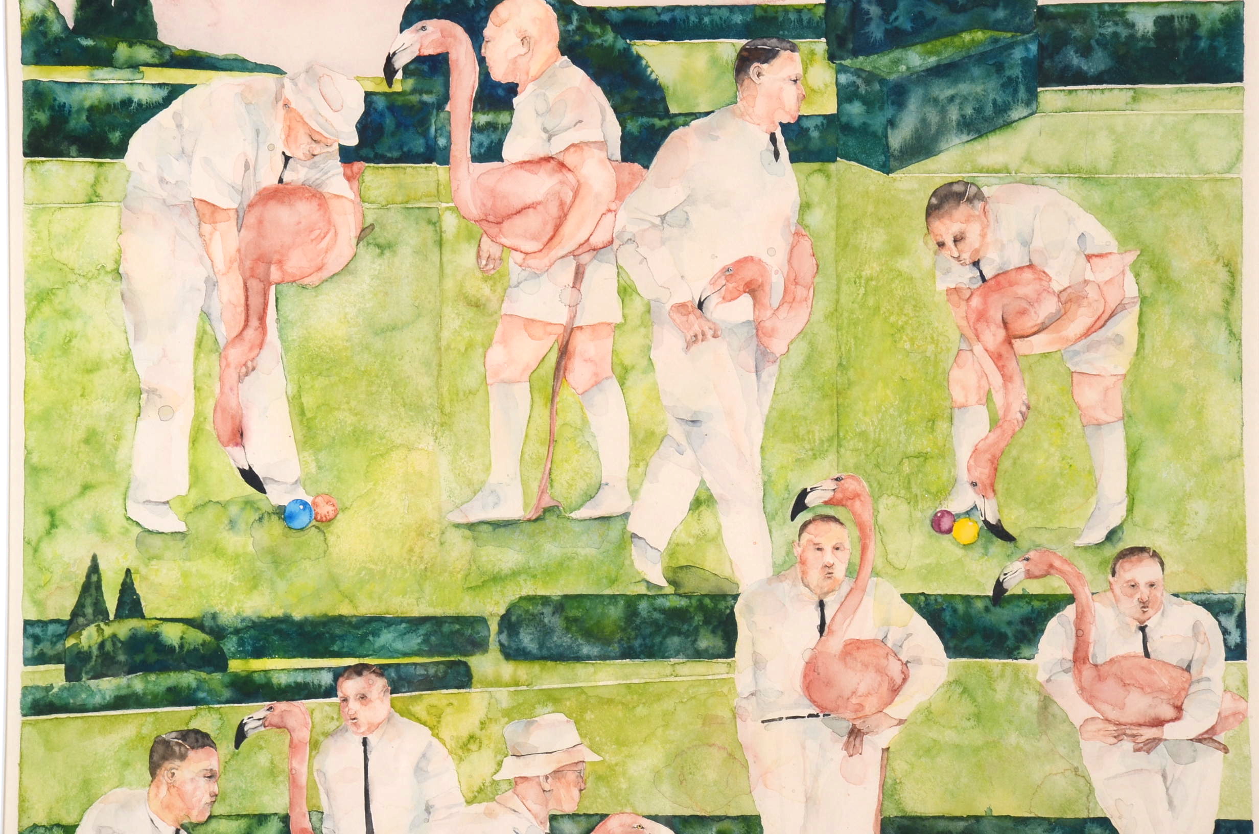 Original Aletha Jones Watercolor Painting on Paper