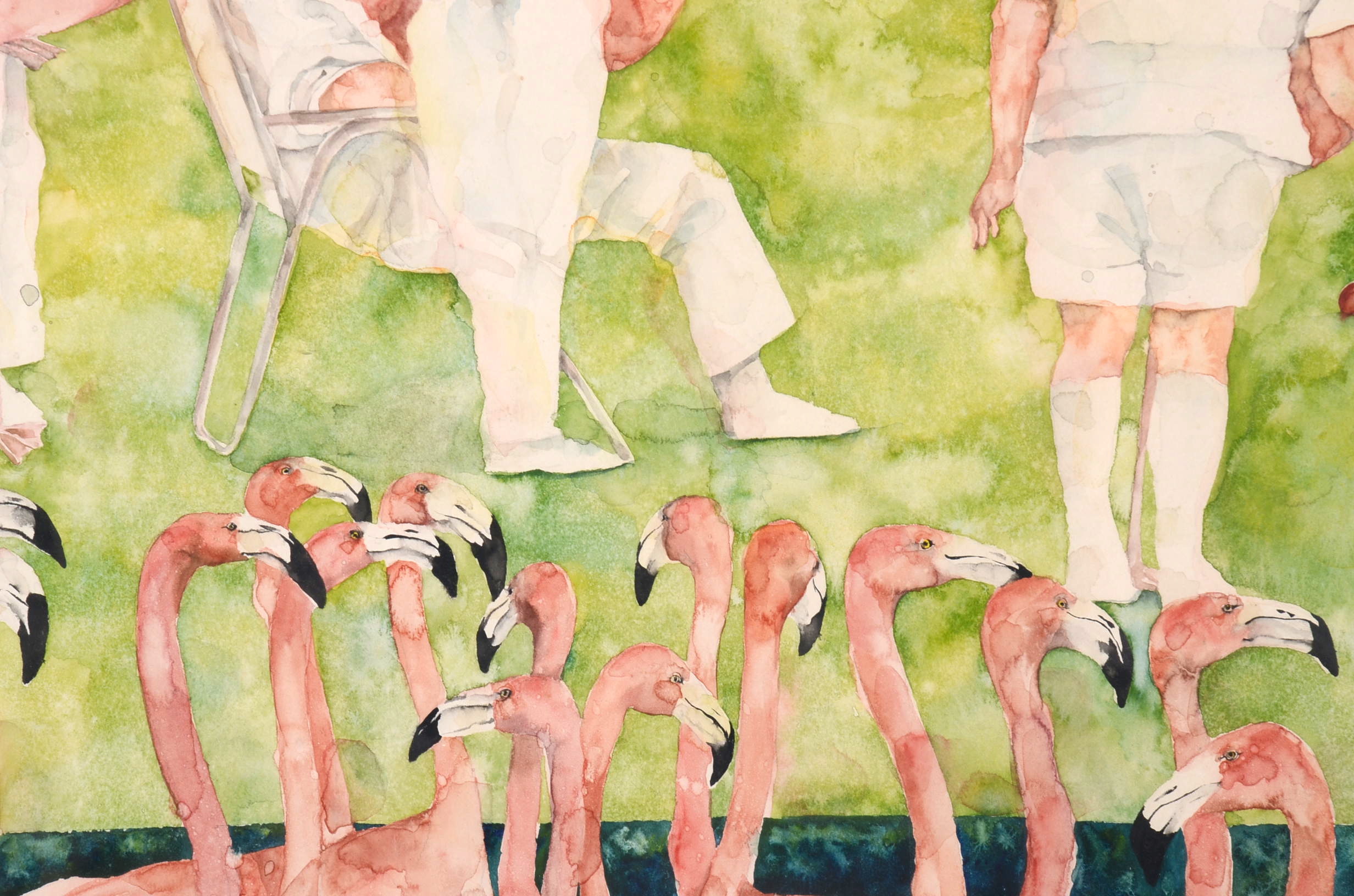 Original Aletha Jones Watercolor Painting on Paper