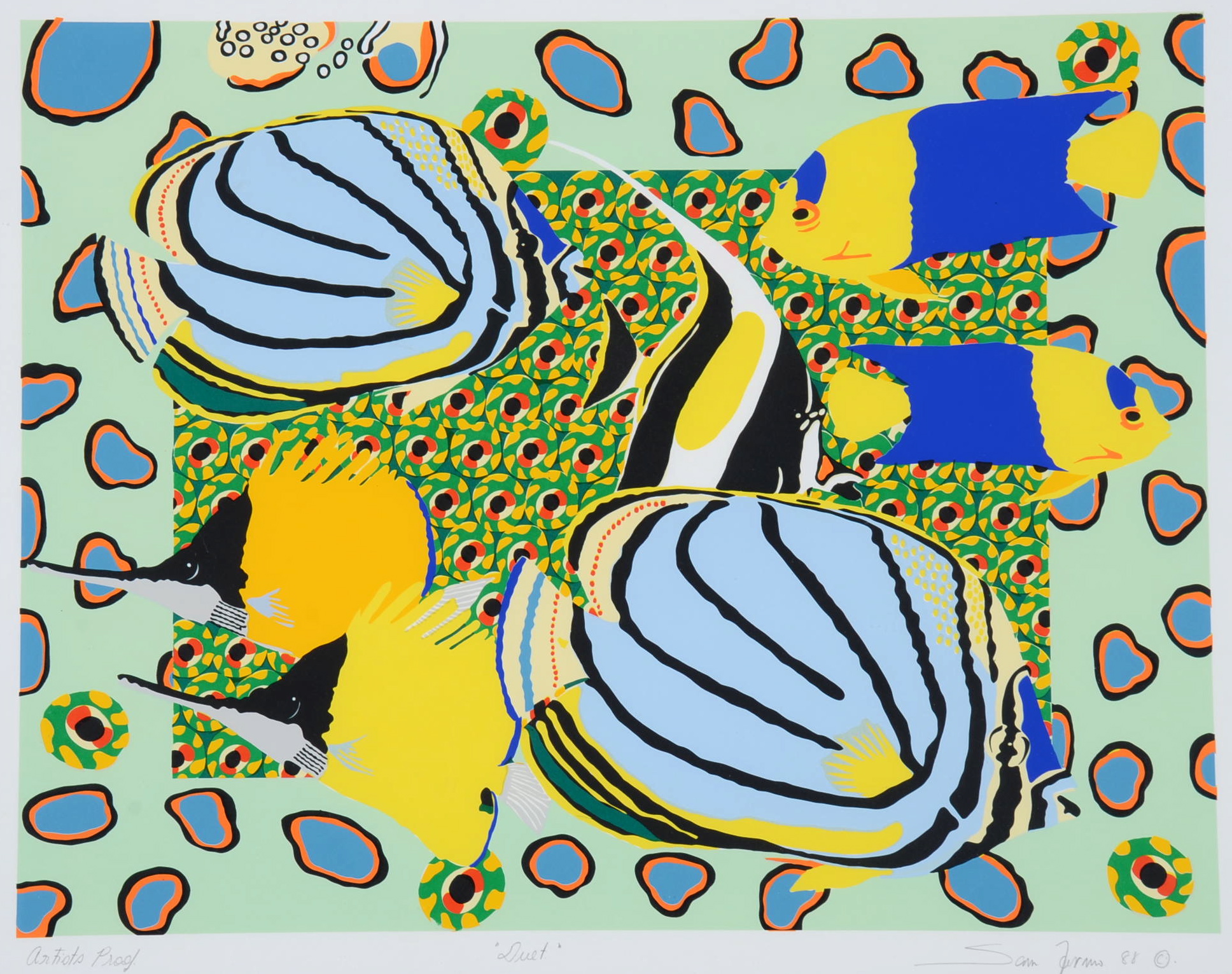 Original Samantha Fermo Color Serigraph