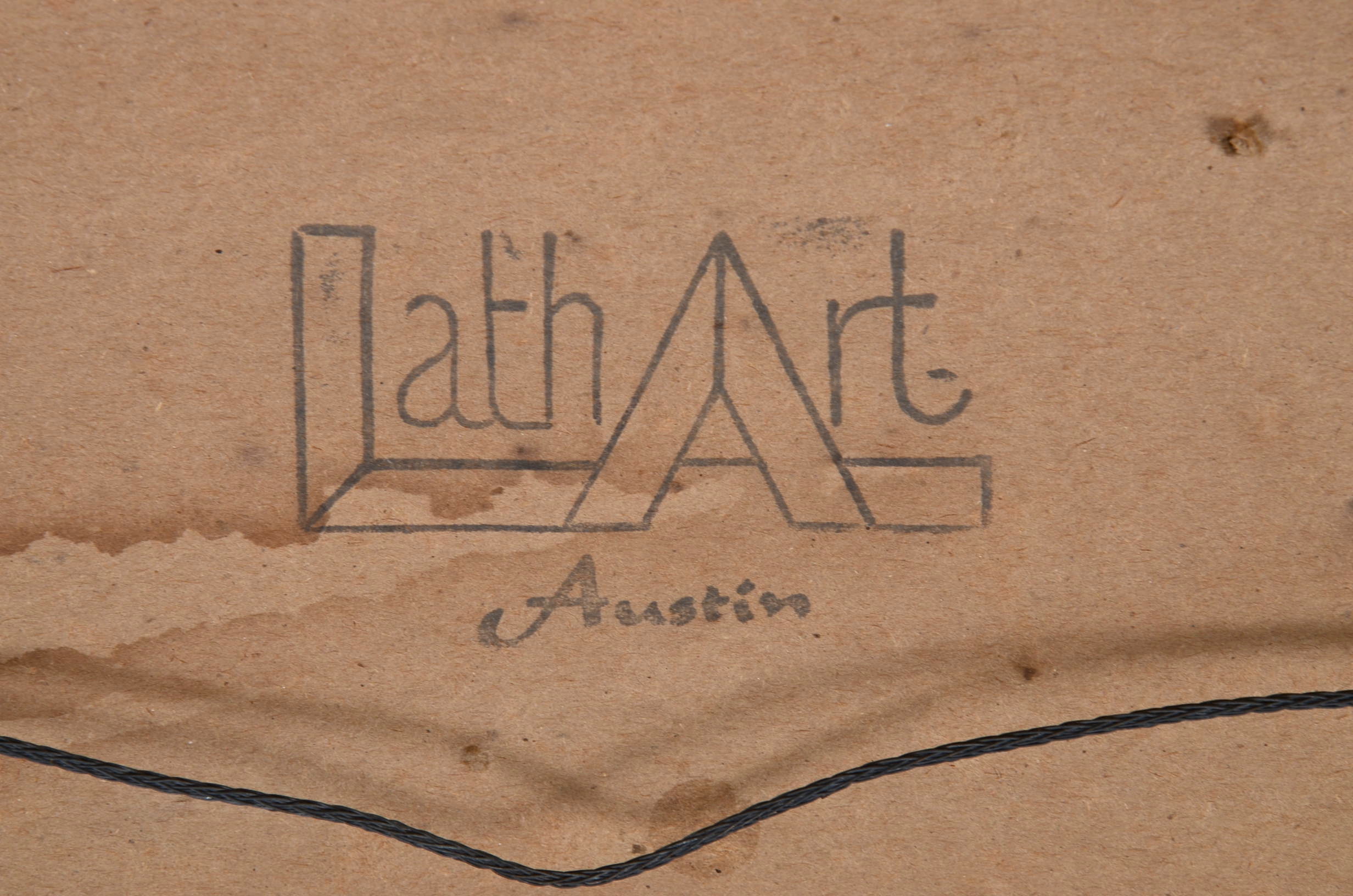 Original Theodore DeGroot Lath Art Assemblage