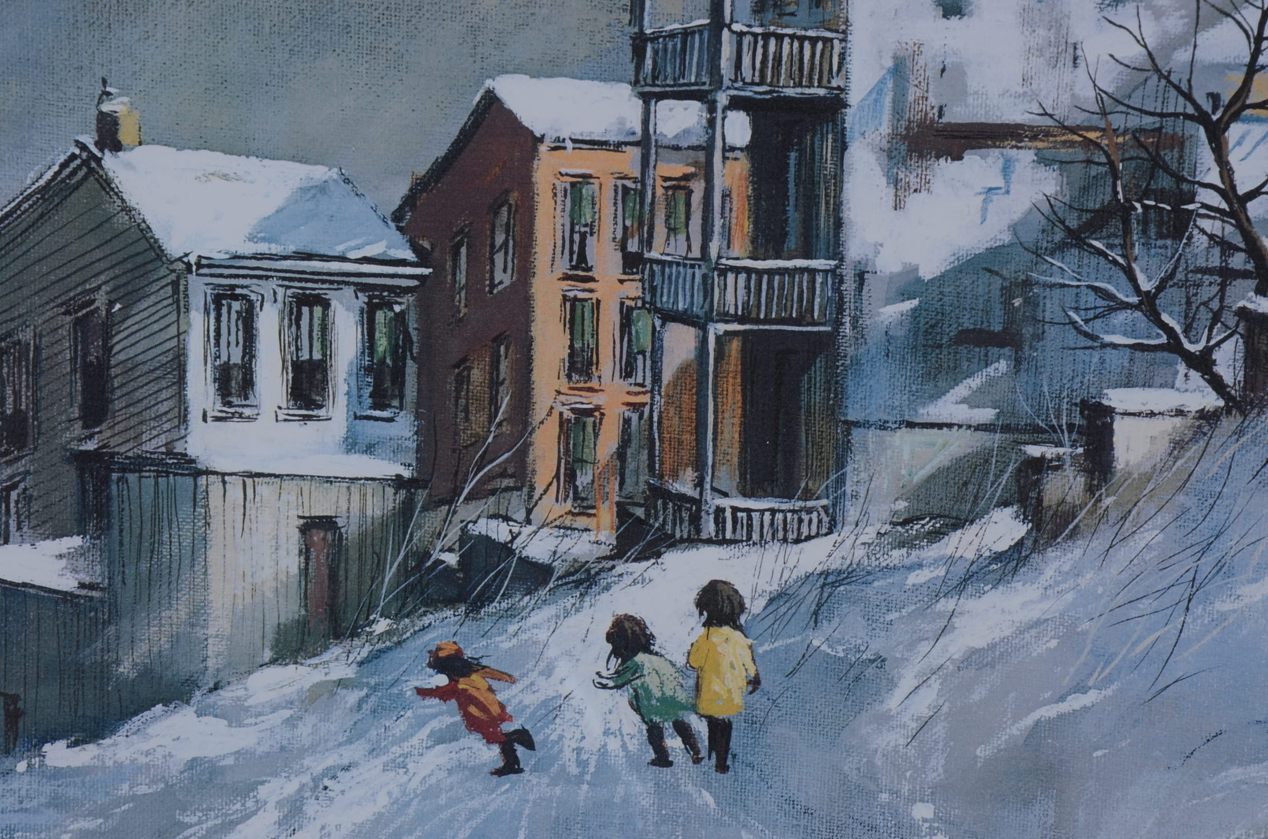 Signed Robert Fabe Photo Offset Lithography Print