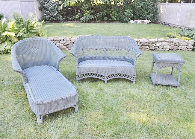 Weather Resistant Outdoor Wicker Set