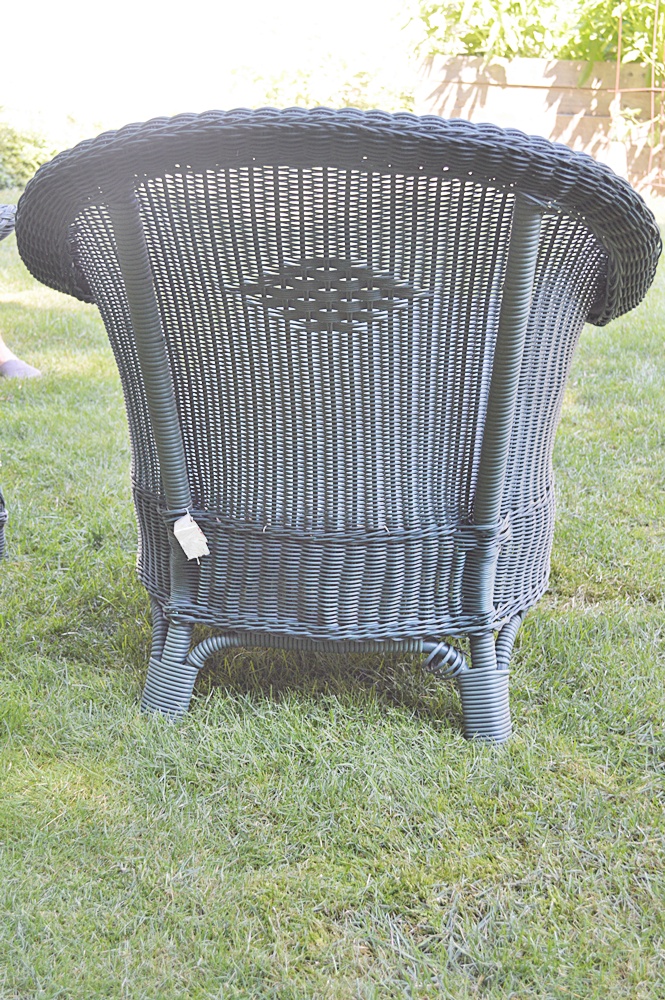 Weather Resistant Outdoor Wicker Set
