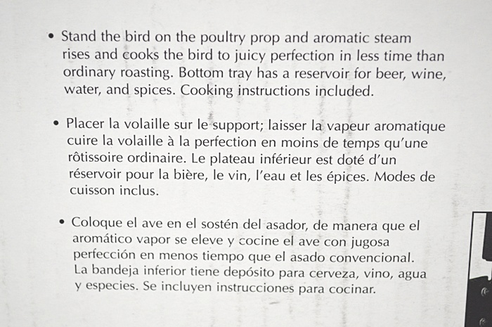 Weber Poultry Roaster, Set of Indoor/Outdoor Cuttlery & Grill Brush