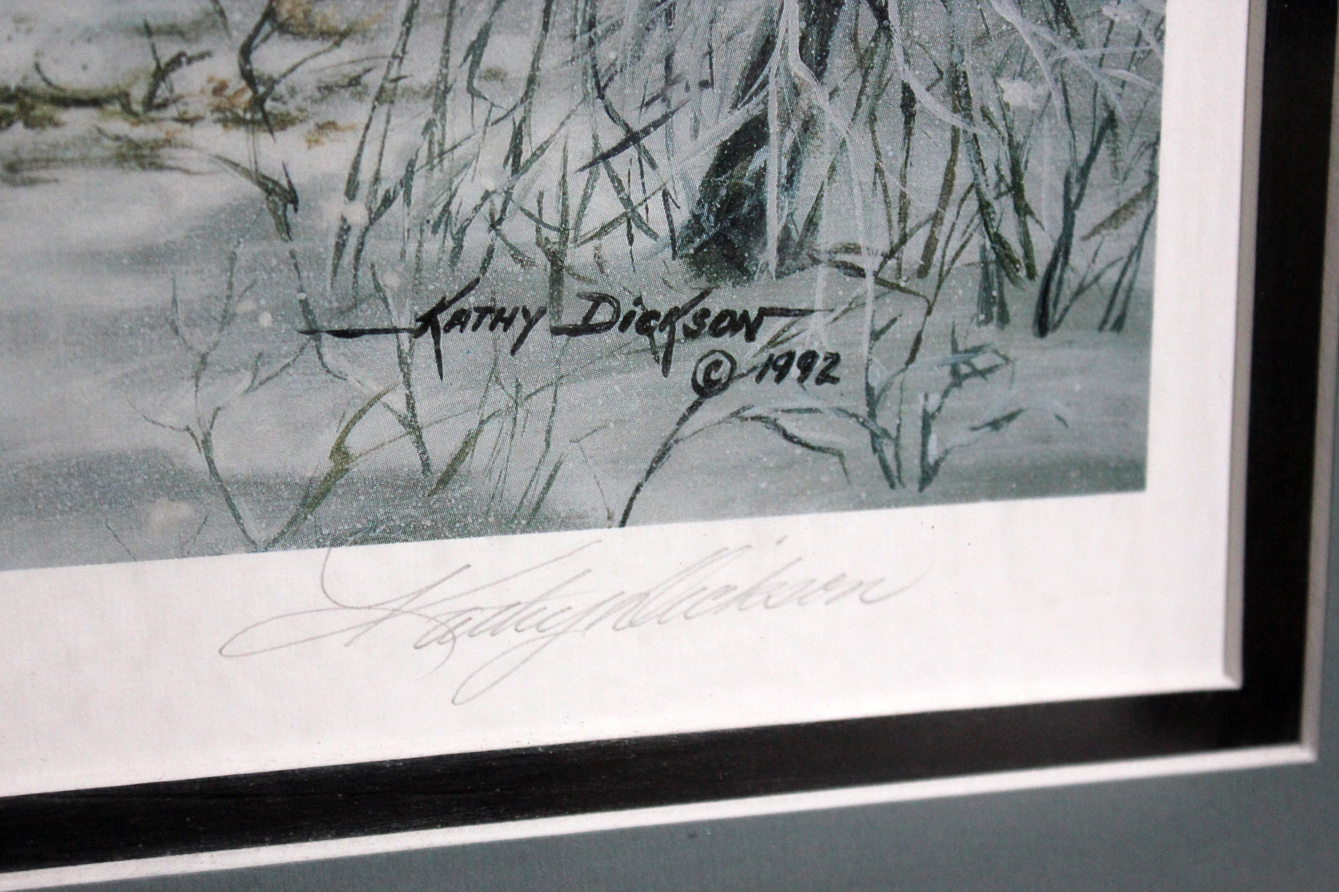 Kathy Dickson Turkeys Signed Numbered