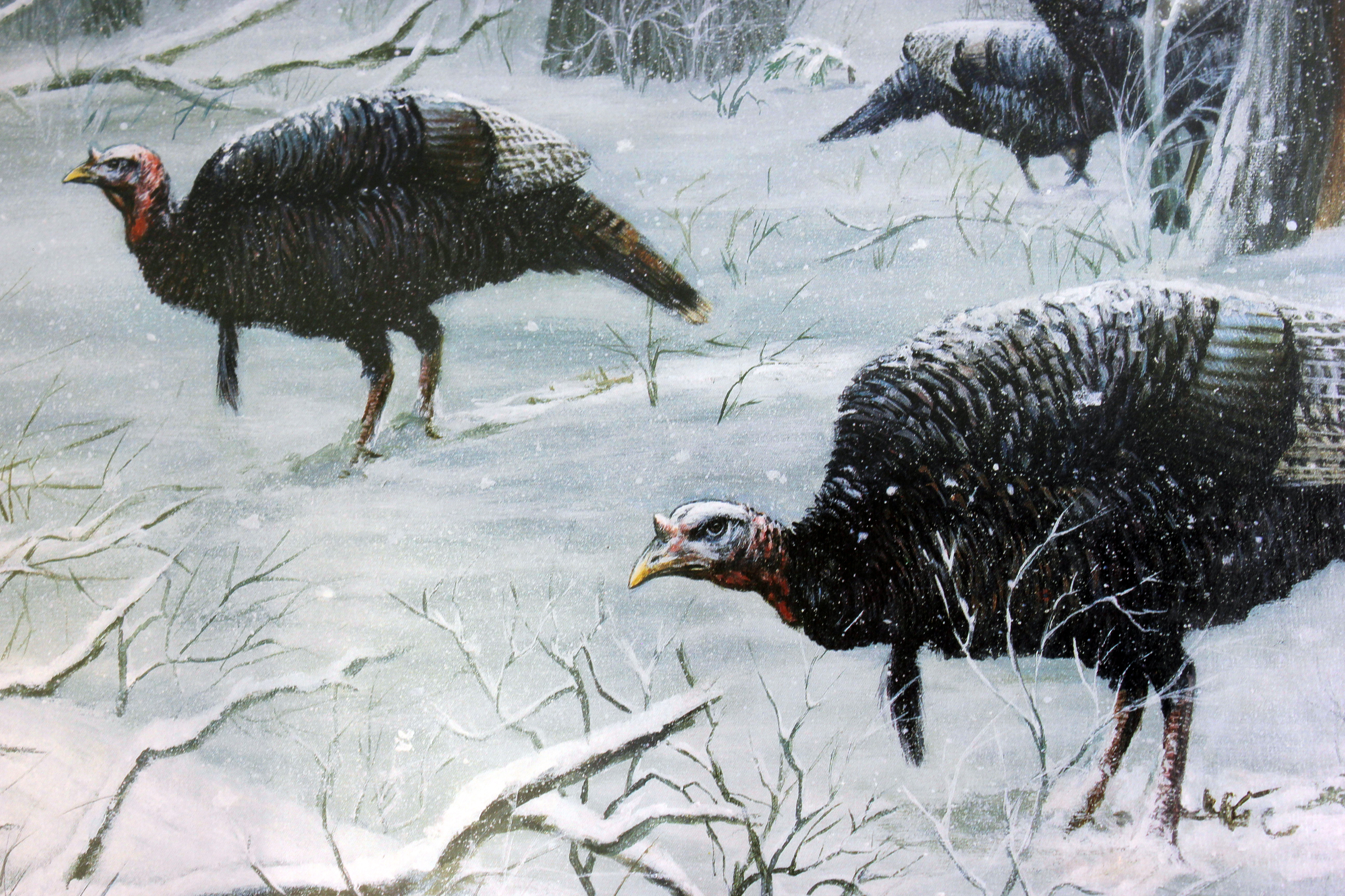 Kathy Dickson Turkeys Signed Numbered