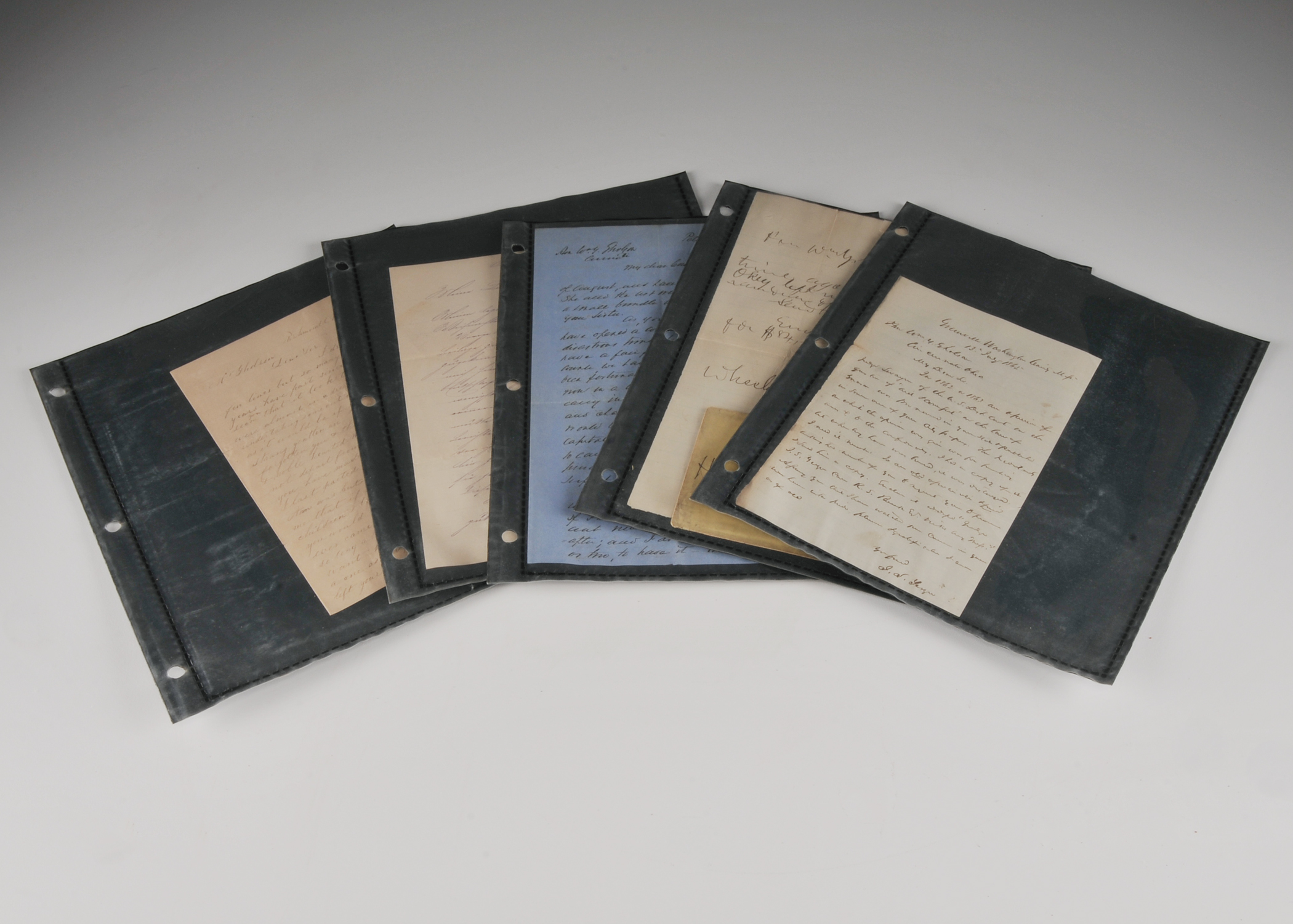 C. 1860's Letters To William Yates Gholson, Ohio Supreme Court Judge 1859-1863.