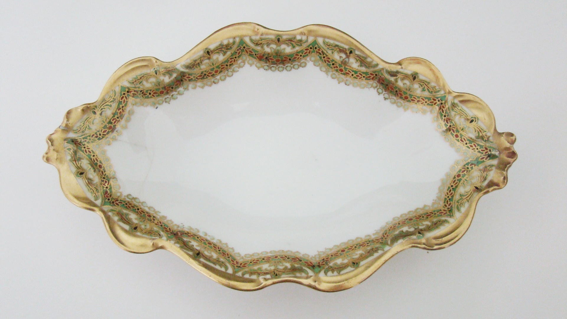 Vintage brush, comb and mirror set