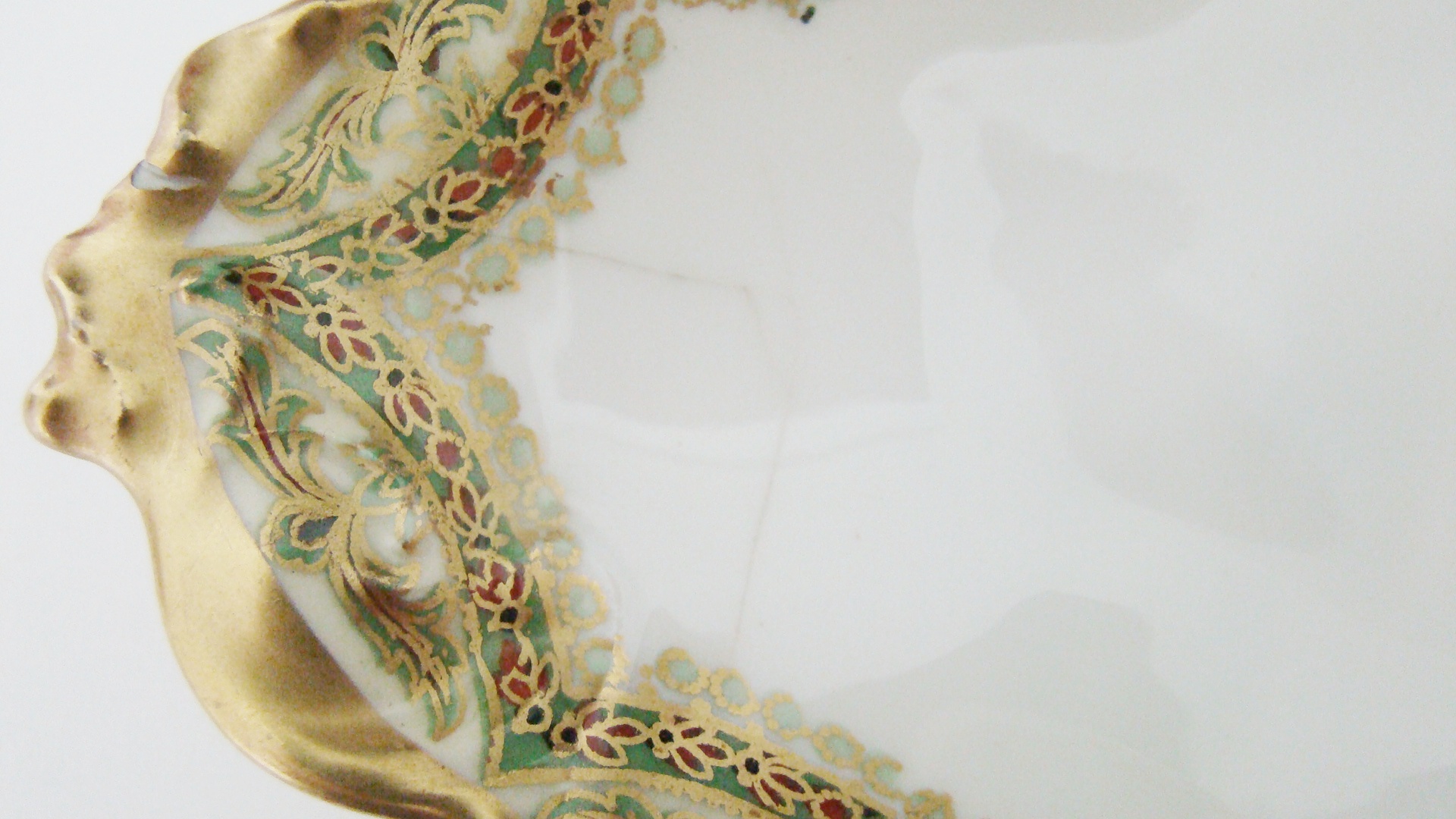 Vintage brush, comb and mirror set