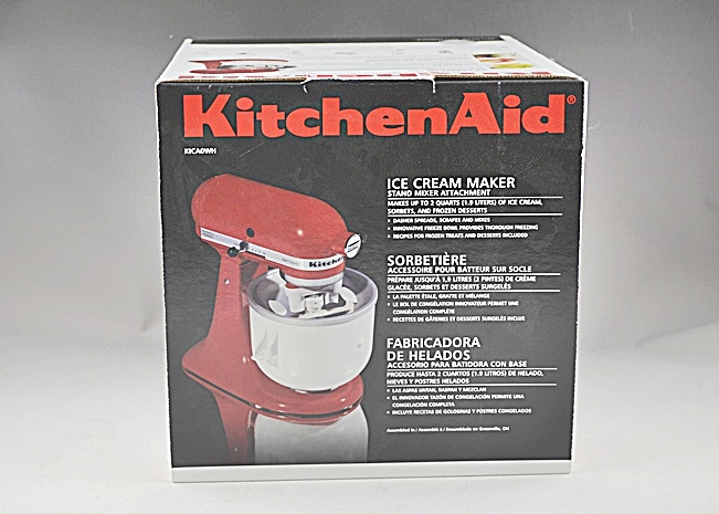 Kitchenaid Ice Cream Maker Attachement for Mixer - Still in box