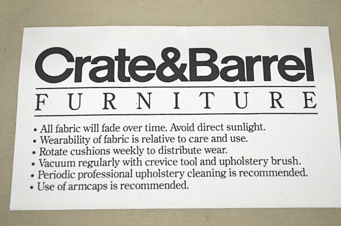 Crate and Barrel Club Chair Rocker