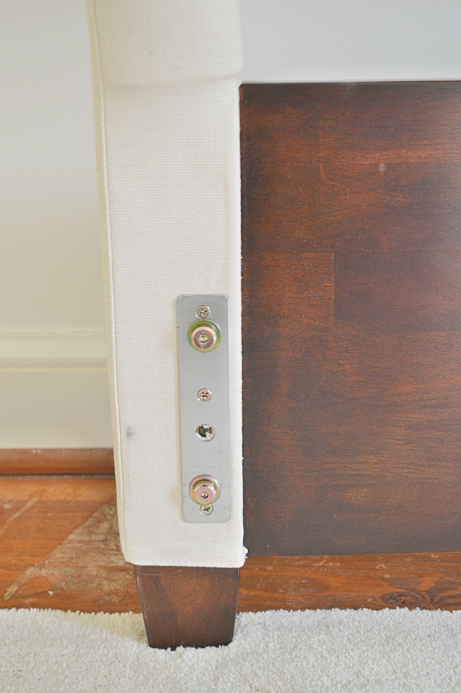 Custom Linen Queen Headboard