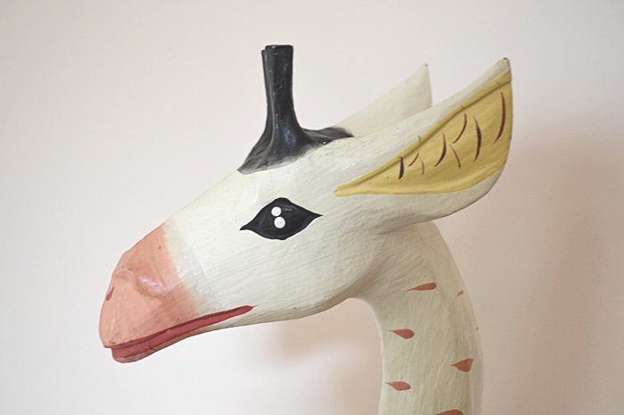 2 Statuesque Giraffes 