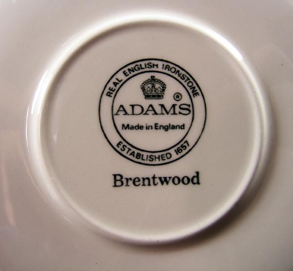 Adams English Ironstone China Service