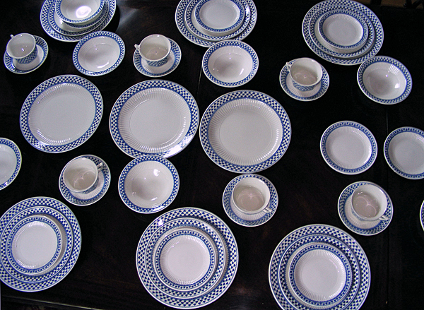 Adams English Ironstone China Service