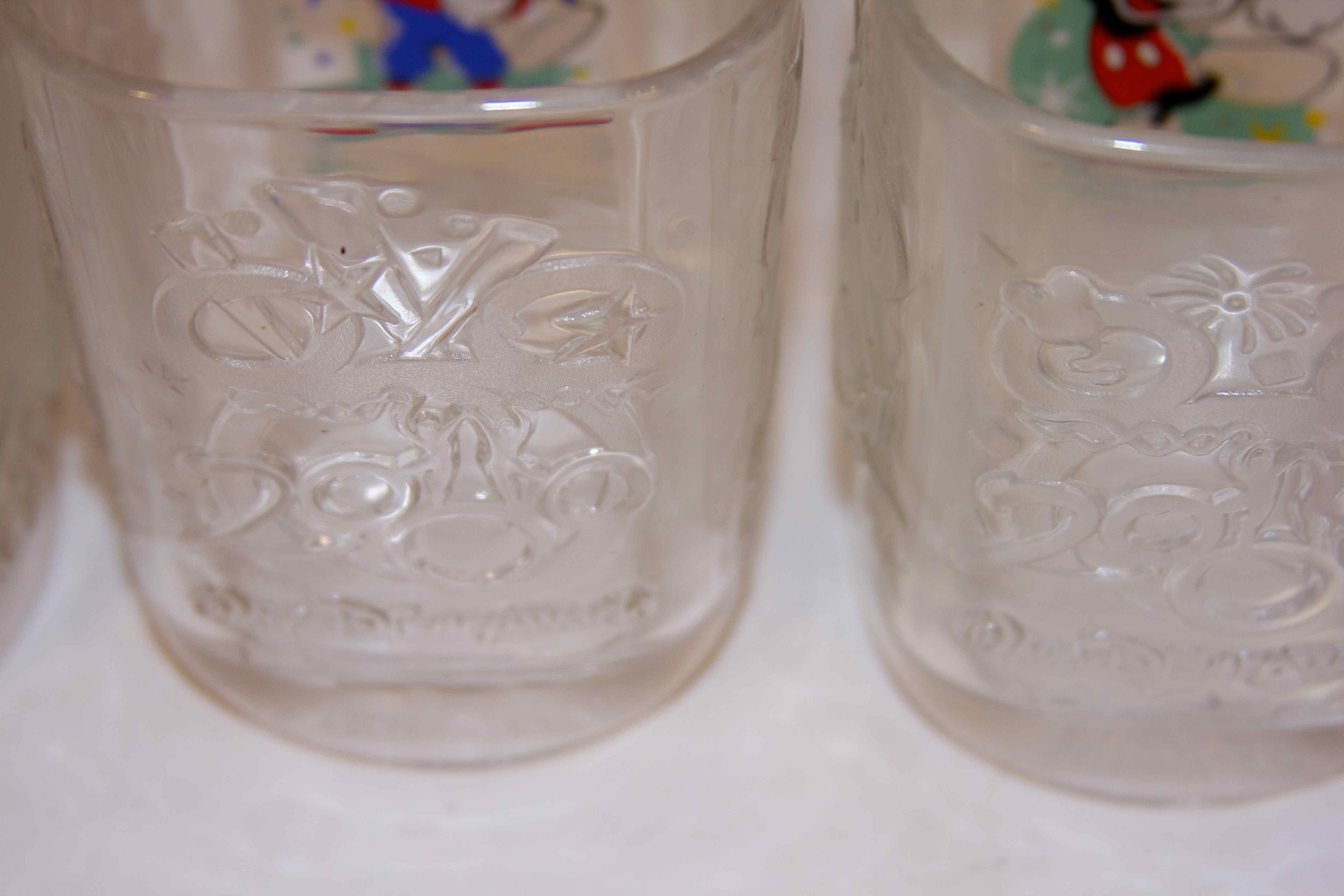 VINTAGE McDONALD'S MICKEY MOUSE GLASSES