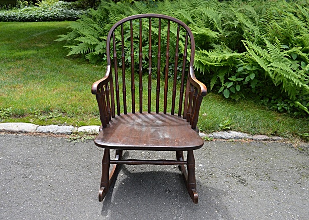 Wooden Windsor Rocking Chair