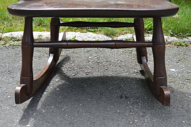 Wooden Windsor Rocking Chair