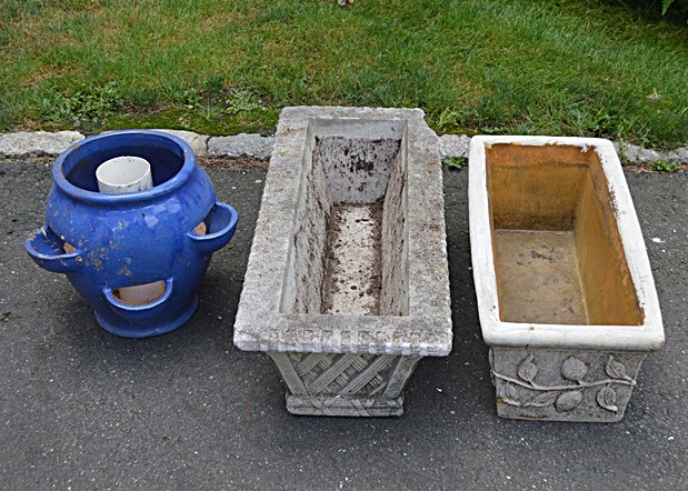 Three Garden Planters