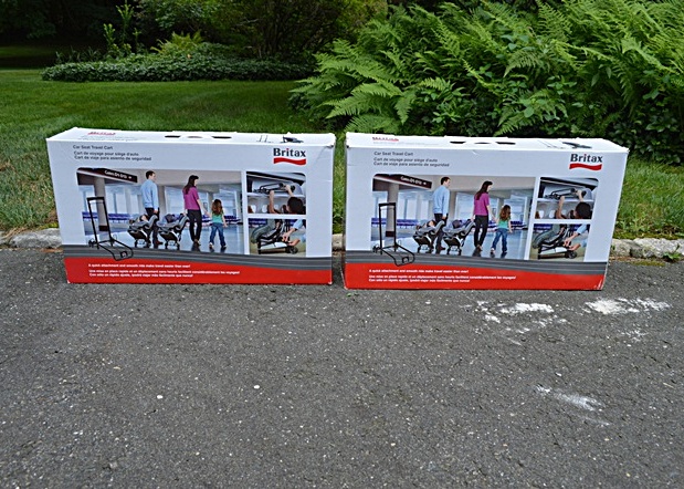 Two New  Britax Car Seat Travel Cart