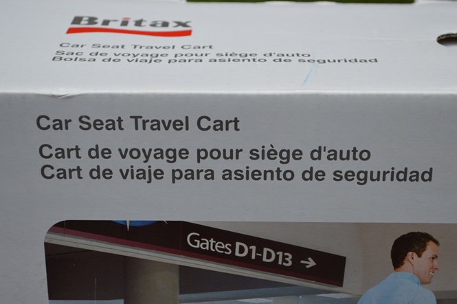 Two New  Britax Car Seat Travel Cart