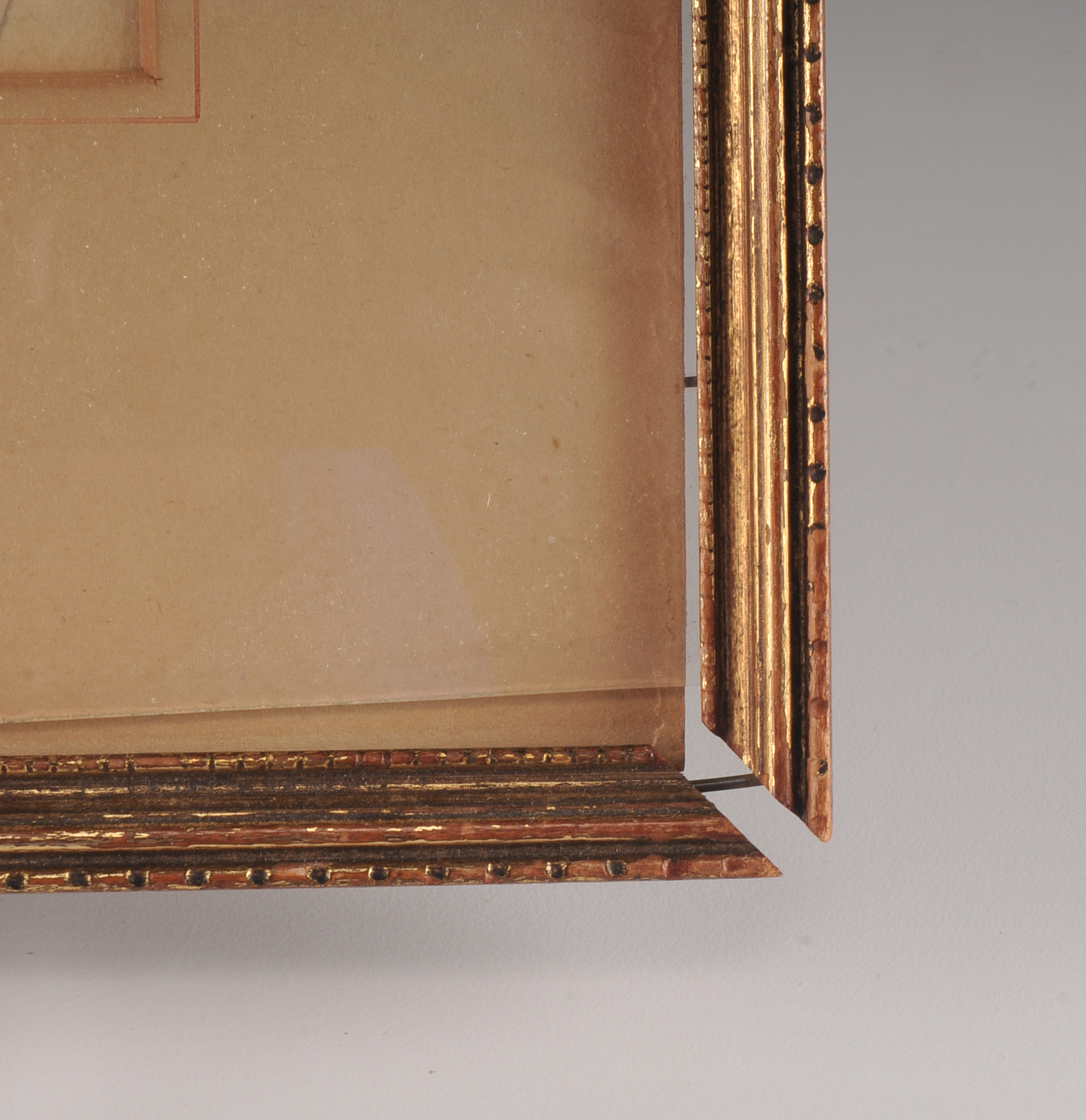 Signed Vintage Print of Tree at the Edge of a River