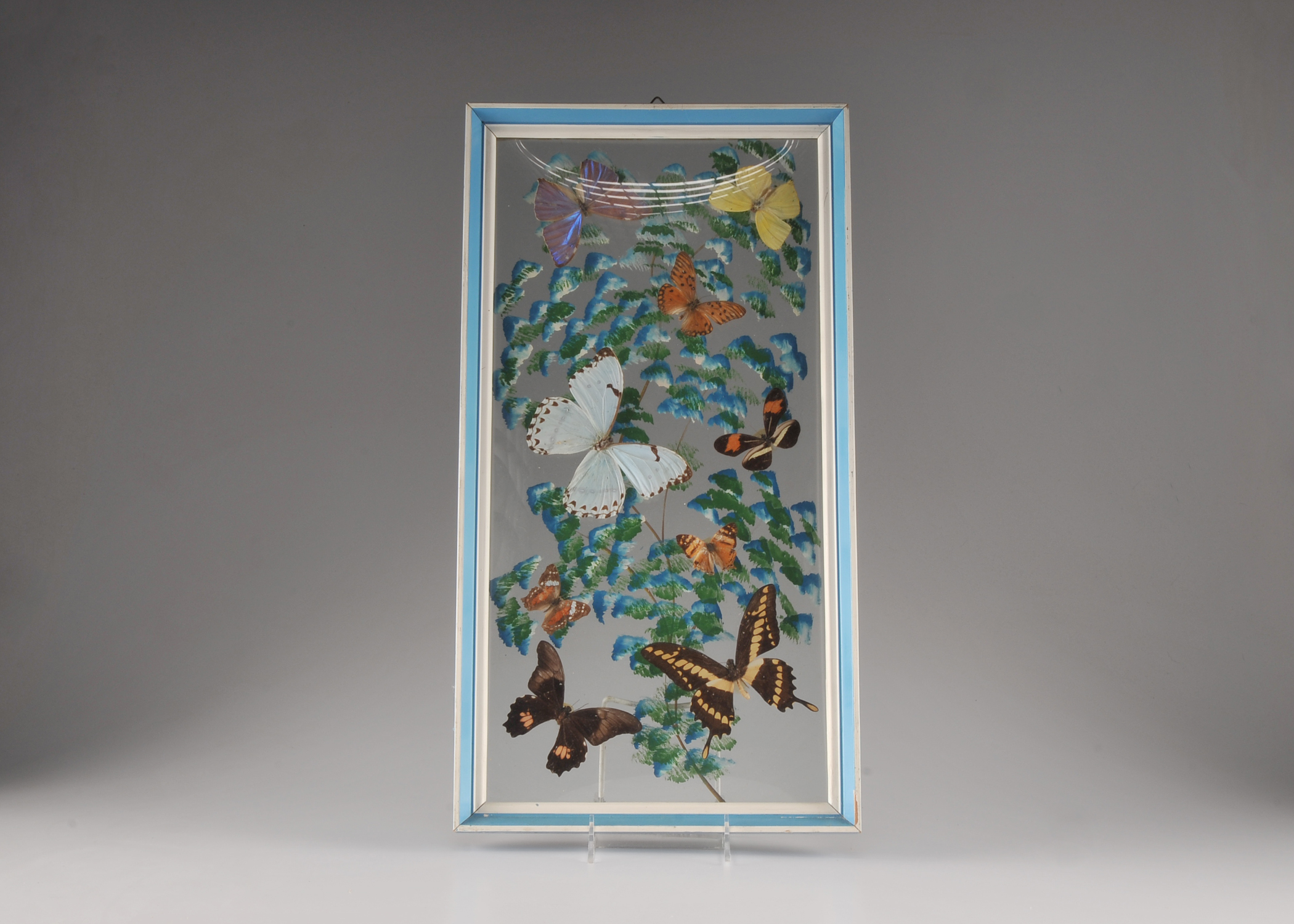 Framed Artisan Butterfly Art