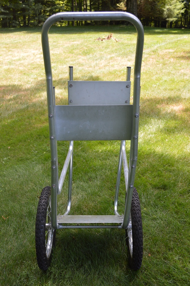 Metal Rolling Garden Caddy