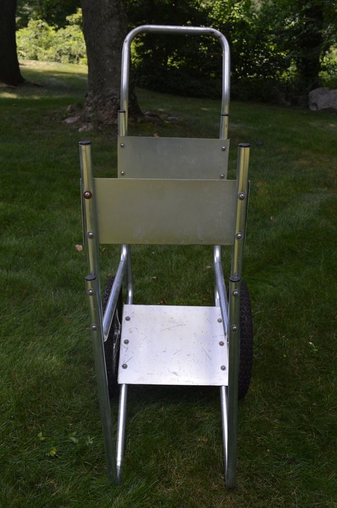 Metal Rolling Garden Caddy