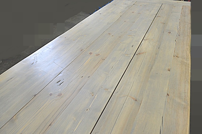 Restoration Hardware 9 Ft Farm Dining Table with Natural Finish