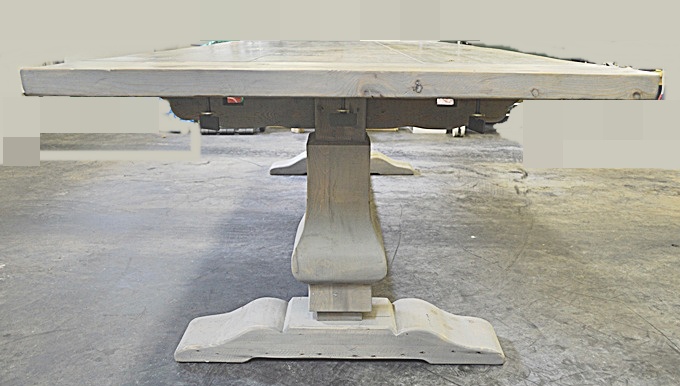 Restoration Hardware 9 Ft Farm Dining Table with Natural Finish