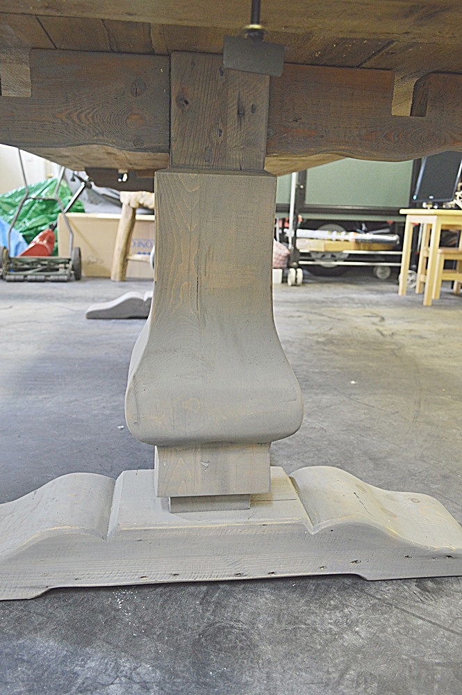 Restoration Hardware 9 Ft Farm Dining Table with Natural Finish