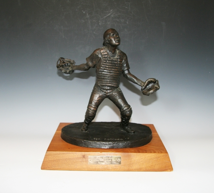 Johnny Bench Sculpture