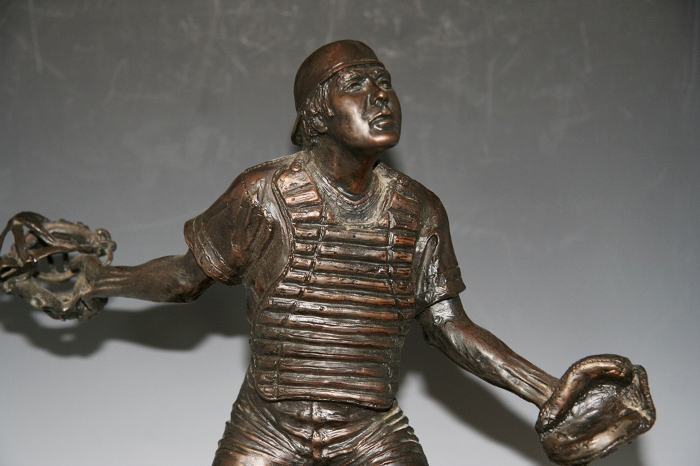 Johnny Bench Sculpture