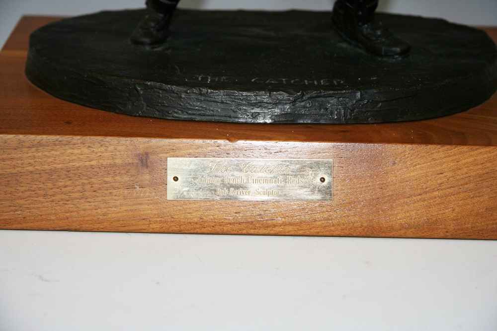 Johnny Bench Sculpture