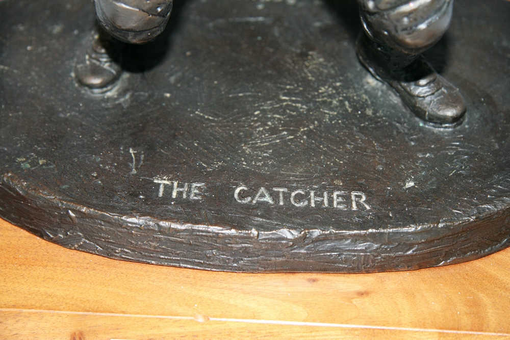 Johnny Bench Sculpture