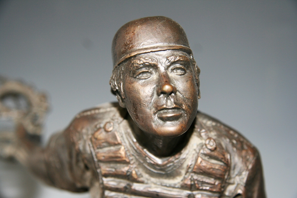 Johnny Bench Sculpture