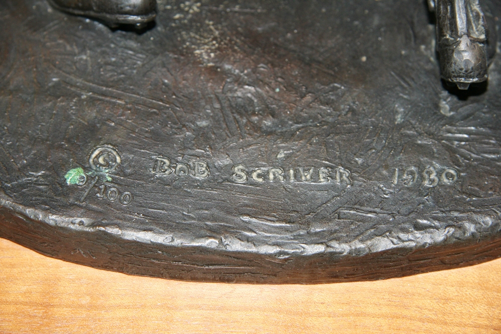 Johnny Bench Sculpture