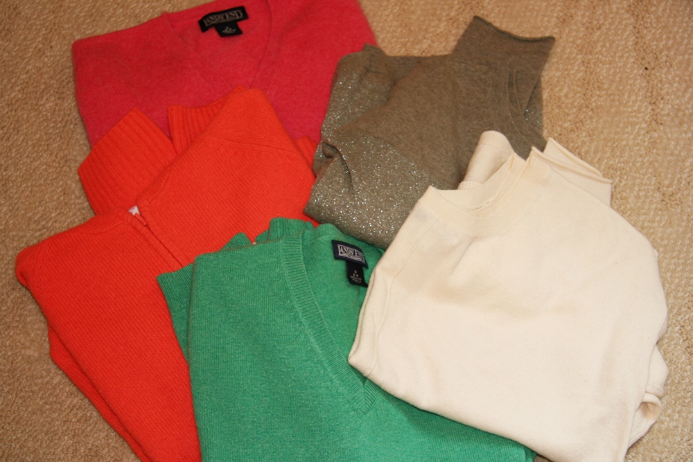 Tory Burch Jeans with Cashmere Sweaters