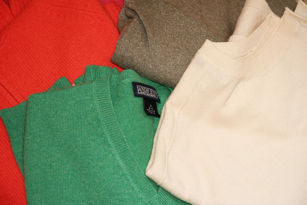 Tory Burch Jeans with Cashmere Sweaters