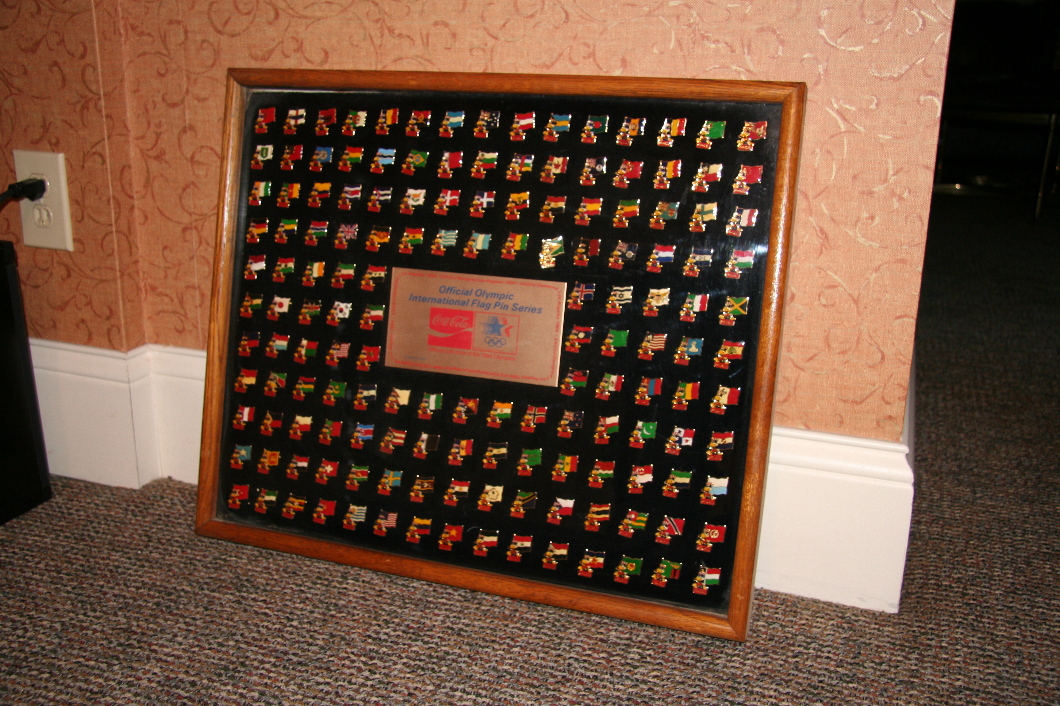 Olympic International Flag Pins