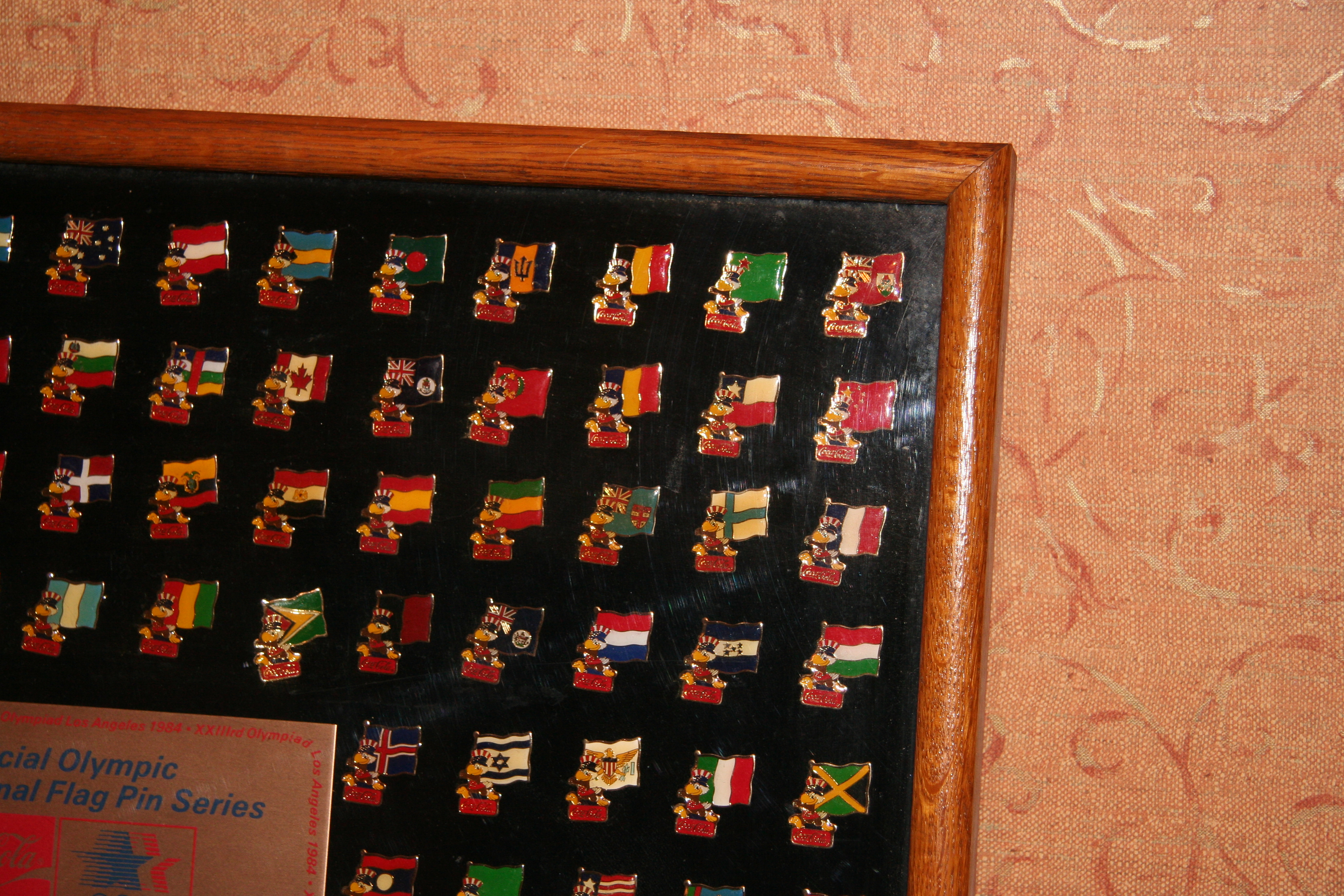 Olympic International Flag Pins