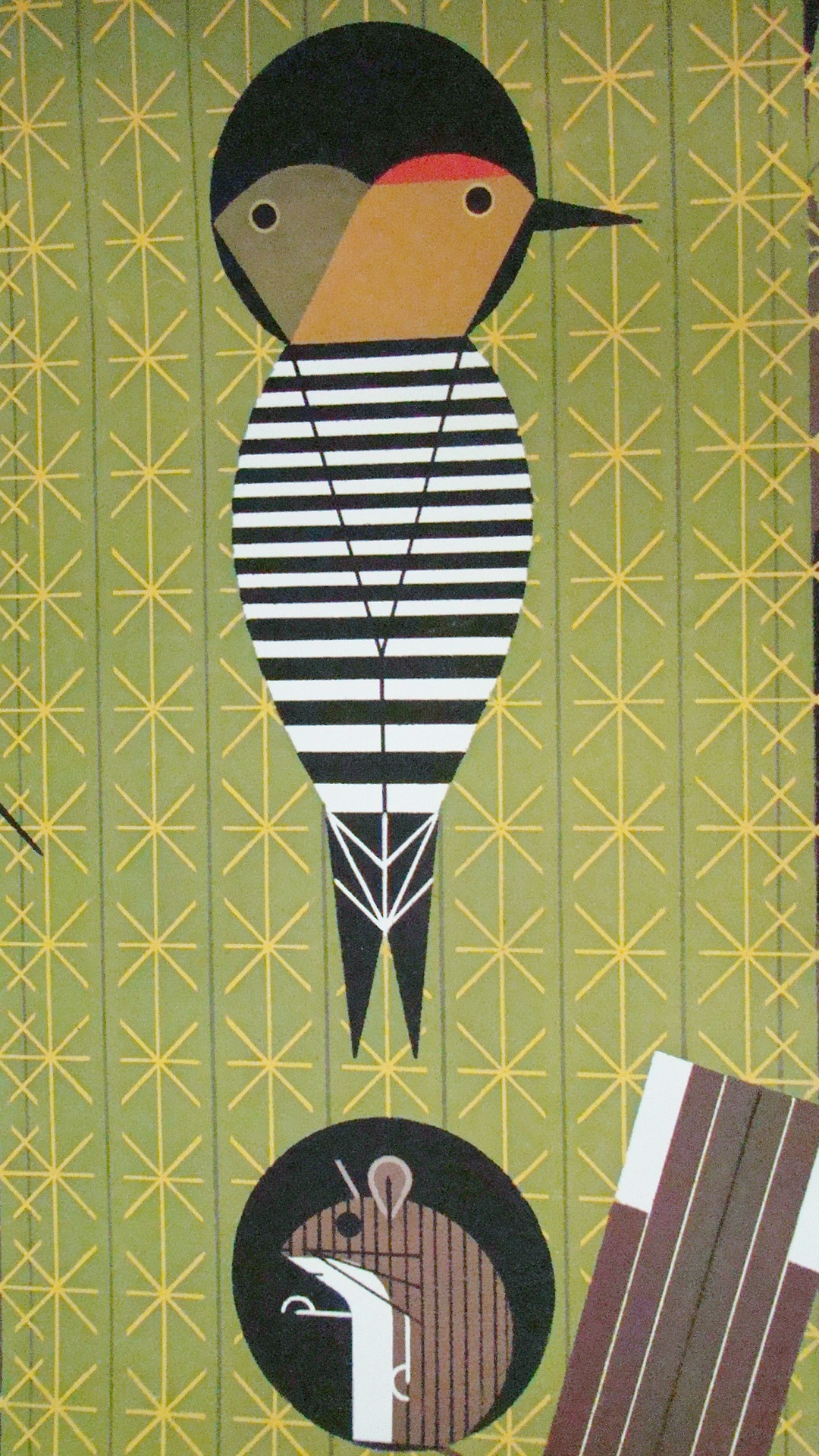 "The Desert" poster by Charley Harper 